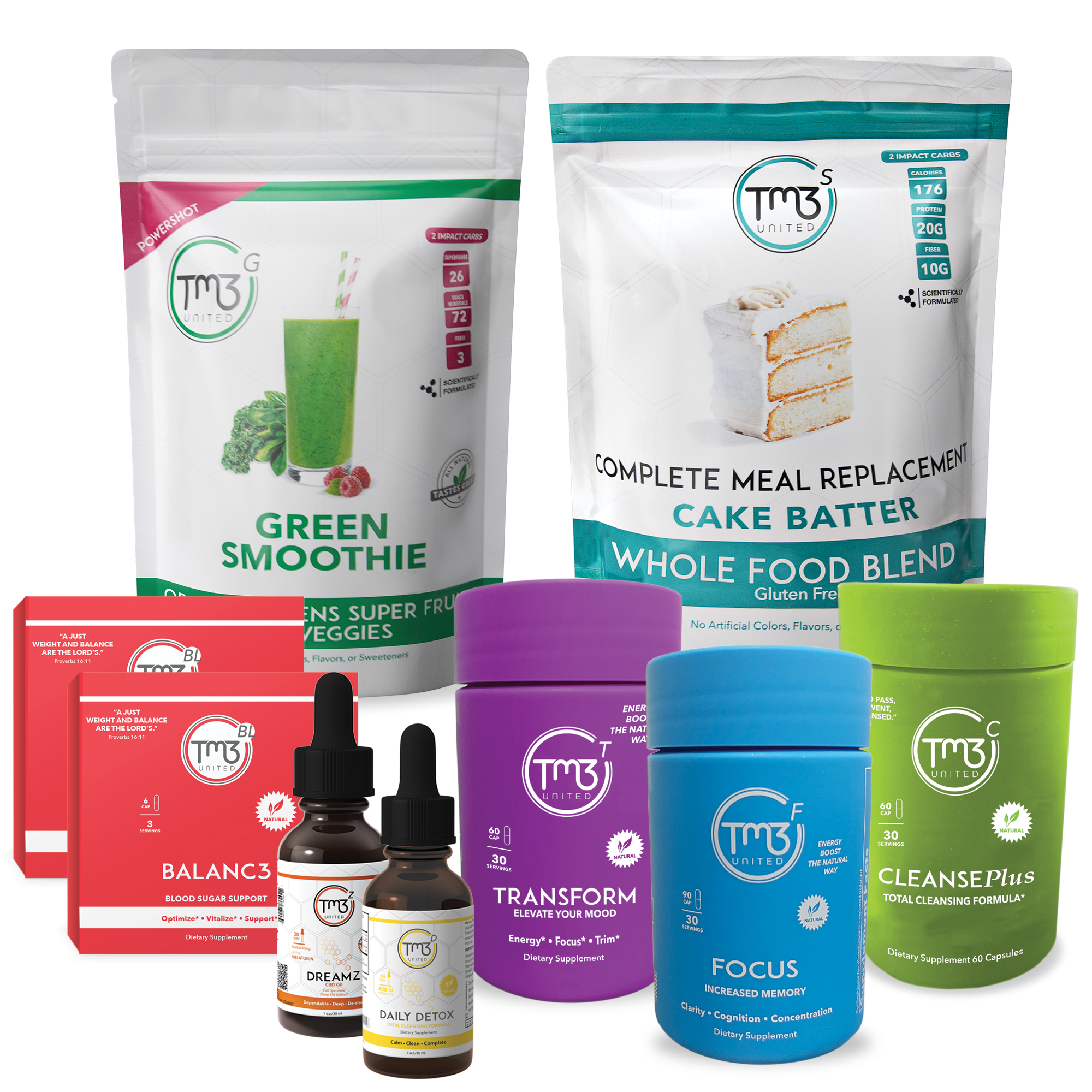 image:28 Day Detox Pack - Cake Batter Meal Replacement