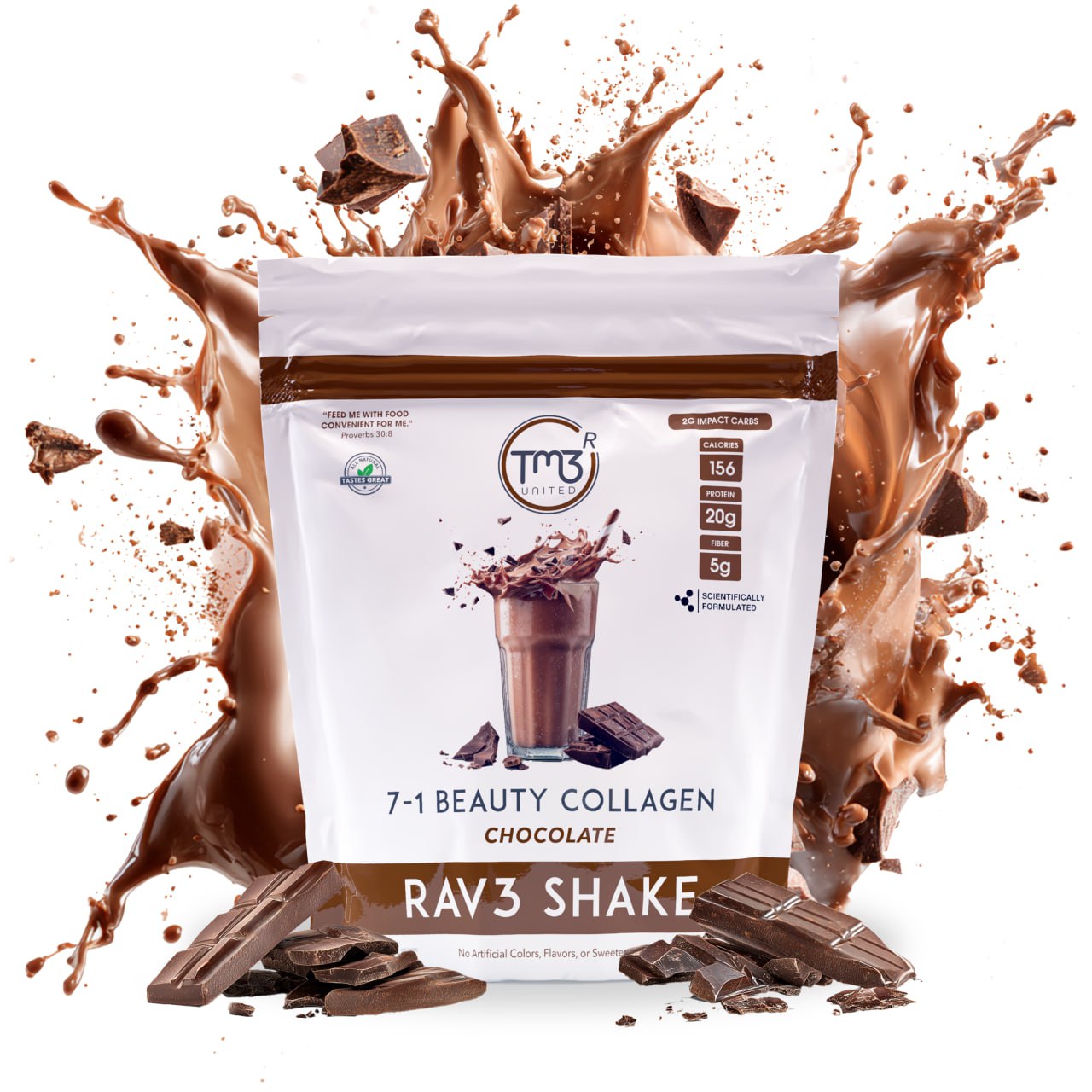 image:RAV3 Multi Peptide Chocolate Shake (RAVE)