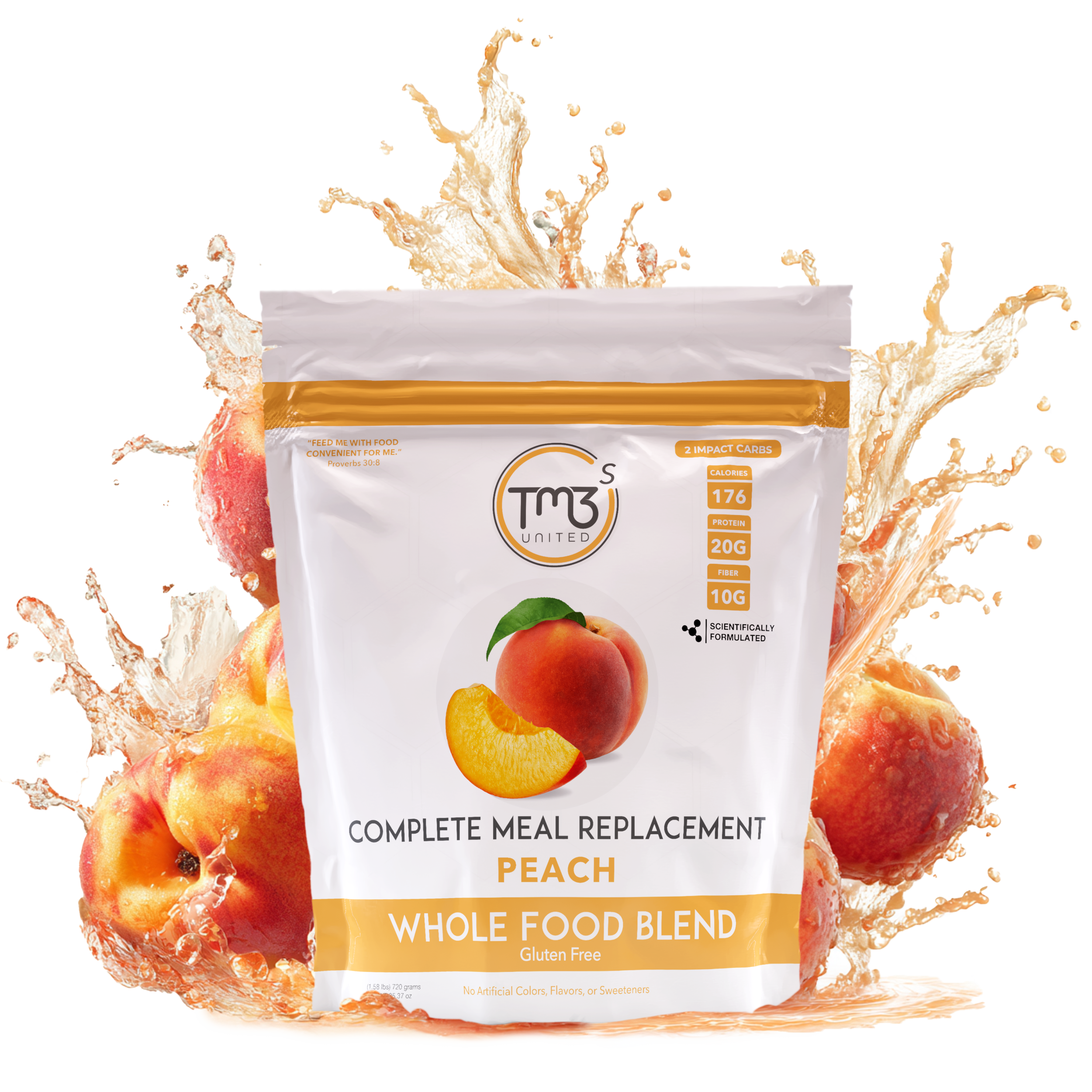 image:Peach Meal Replacement Shake