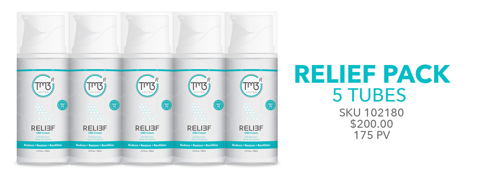 image:Reli3f Cream Pack (5 Pack)