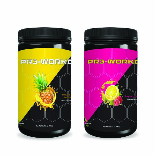 image:March Forward - G.R.O. Strong - Raspberry Lemonade and Pineapple Passion