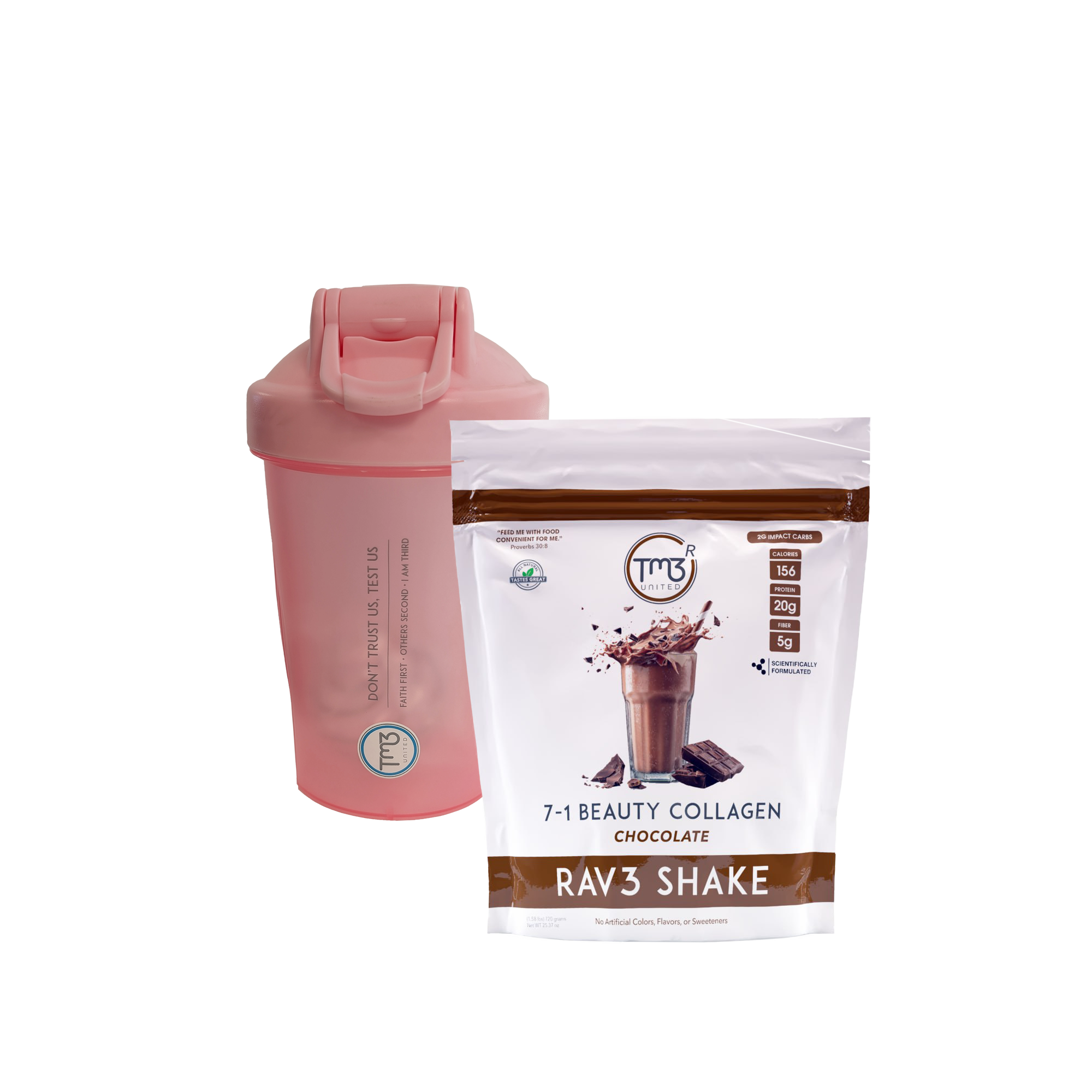 image:レーブ (RAV3) W/ シェーカーボトル (ピンク)